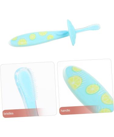 Minkissy 5-Pack Children's Toothbrush & Bite Toy Set | Soft Fur Detergent for Newborns & Milk Teeth Care - Buy Online on GoSupps.com