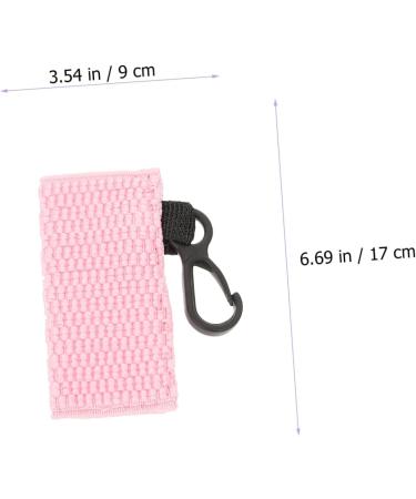  HONMEET 4 Pieces Lip Case For Women Key Ring Lip Pouch Keychain Lip Holder Polyester Miss Lipstick Sock - Buy Online on GoSupps.com