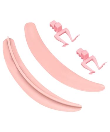 Eyelash Separator for Extension Makeup Extension Tool Eye Lash Separator Reusable Beginners Lash Isolation Helper Grafting Speeder for Gathering Working Pink