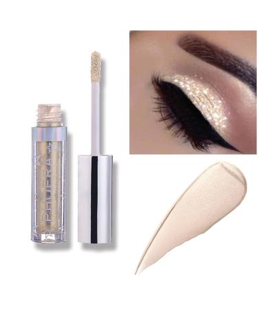 Liquid Eyeshadow, KDOWES Waterproof Glitter Shimmer Sparkle Eye Stick Easy To Wear Long Lasting Eyeliner Eye Pencil Makeup Cosmetics(A101) Cream - Buy Online on GoSupps.com