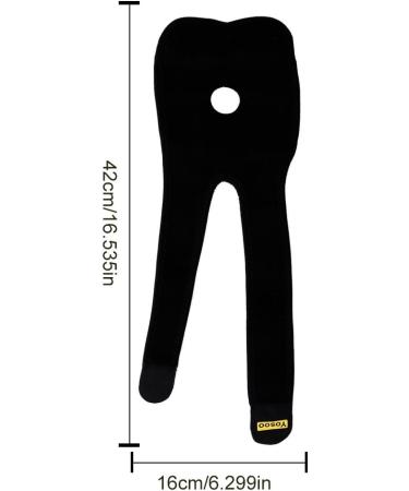 Yosoo Adjustable Neoprene Tennis & Golf Elbow Brace - Arm Support Strap for Pain Relief - Buy Online on GoSupps.com