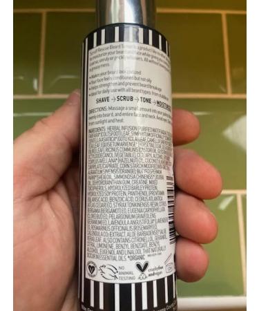 MGA Vegan Beard Tamer - Scruff Rescue Conditioning Balm for Men | Nourishes Skin, Controls Coarse Beard, Non-Greasy | Masculine Wood & Citrus 4OZ - Buy Online on GoSupps.com