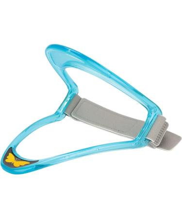 Jlasdr neck protection neck support adjustable prevents grinding cervical spine neck support collar for the home office (color: Blu)