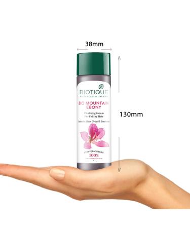 Biotique Bio Mountain Ebony Vitalizing Serum - Intensive Hair Treatment 4.06 Fl Oz - Buy Online on GoSupps.com