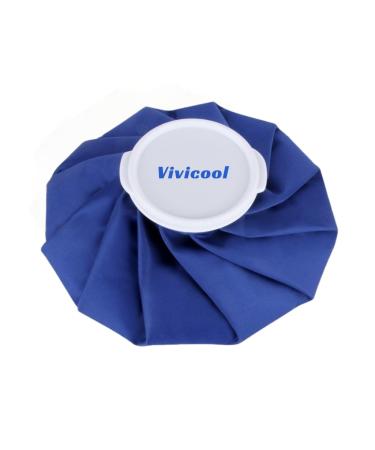Vivicool ice bags for injuries reusable heat and cold therapy and pain relief hot water bag first aid ice cold packs reduce sports injuries 11 inch 11 "