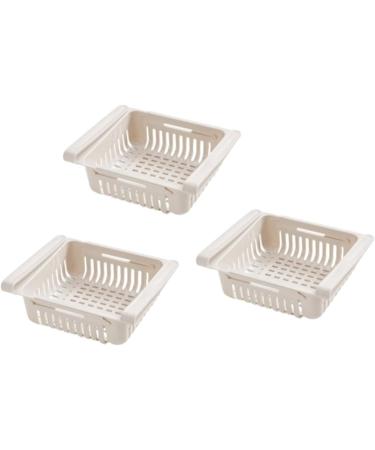 Zerodeko 6 Pcs Hanging Container Basket Fridge Tidy Boxes Food Drain Storage Crisper Drainage Tank Fruit - Buy Online on GoSupps.com