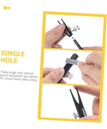 NUSITOU Eyebrow Sharpening Tool Makeup Sharpener Beauty Makeup Tool Sharpening Tool Eyeliner Sharpener Cosmetic Tool Pencil Makeup Supplies Double Sided Small Tools Aluminum Alloy - Buy Online on GoSupps.com