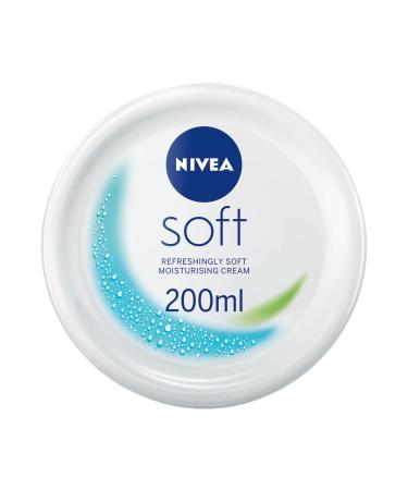 NIVEA Soft Refreshingly Soft Moisturizing Cream,, 6 Fl Ounce ()