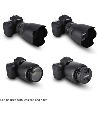 Canon EF 24-70mm f/2.8L USM Lens Hood | Replaces EW-83F | 77mm Filter & Lens Cap Compatible - Buy Online on GoSupps.com