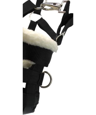 Buy PFIFF 102979 Muzzle with Food Stopper & Faux Fur Headpiece for Ponies - International Shipping Available - Buy Online on GoSupps.com