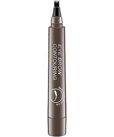Eye Brow Pencil | Four Forked Eyebrow Pencil Microblading Eyebrow Pencil Long-Lasting Eyebrow Makeup for Natural-Looking Eyebrow Ngumms Gray Brown - Buy Online on GoSupps.com