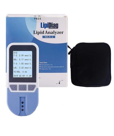 Rehoof cholesterol measuring device with 25 test strips to determine the cholesterol -intiglyceride mirror the total cholesterol and by LDL and HDL
