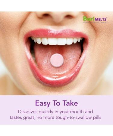 BariMelts Calcium Citrate - 120 Fast Melting Tablets - Natural Berry Flavor | Bariatric Vitamins - Buy Online on GoSupps.com