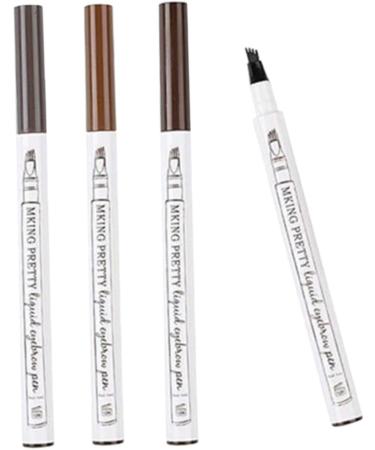 Beavorty 4pcs Eyebrow Pen Eyebrow Pencil Eyebrow Makeup Tool Liquid Makeup Tools 1 count (Pack of 1) As Shown - Buy Online on GoSupps.com