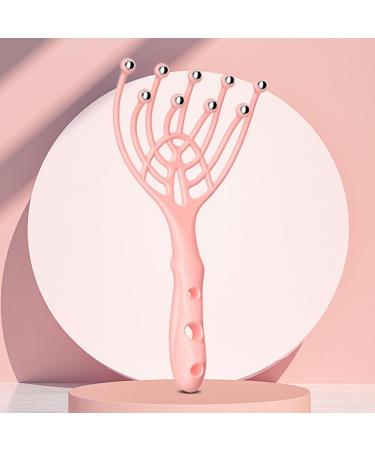 Blue Nine Claws Head Scalp Massager - 9 Claws Steel Beads Finger Scratcher for Deep Relaxation | Manual Head Massage Tool - Buy Online on GoSupps.com