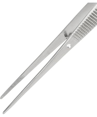 Buy Remos Tweezers with Guide Pin - Straight Serrated 12.5 cm | International Shipping Available - Buy Online on GoSupps.com