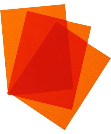 Hygloss 96 Pack Colored Cellophane Sheets - 8.5x11 Inch Transparent Paper for Crafts - Blue, Red, Green, Orange, Pink, Yellow - Plastic Cellophane Wrap - Buy Online on GoSupps.com
