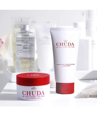 CHUDA Exfoliating Cleanser - Natural Hydrating Facial Cleanser & Makeup Remover for All Skin Types - 150ml - Buy Online on GoSupps.com