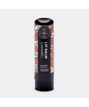 Simply Herbal Lip Balm Caramel with Herbal Oil and Butter blend (5ml)