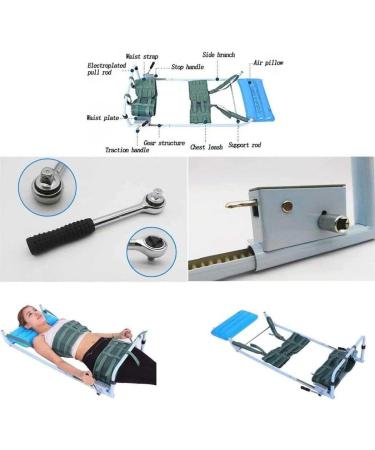 Spine Posture Corrector for Lumbago Low Back Pain - Back Lumbar Traction Device for Bed Relieve Cervical and Lumbar Fatigue - Buy Online on GoSupps.com