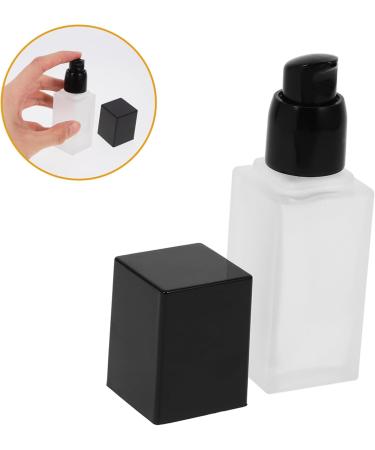 FOMIYES Frosted Glass 3pcs Liquid Foundation Bottle Cream Foundation Makeup Foundations Bottle Leakproof Foundation Bottle - Buy Online on GoSupps.com