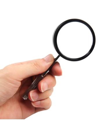 HD Old Man Reading Maintenance Identification Multifunctional Handheld Magnifying Glass Optical Glass Double Lens Good Times