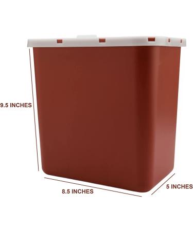 2 Gallon Professional Sharps Container for Safe Needle Disposal | Puncture-Resistant Biohazard Waste Box | Home & Professional Use | Includes Bio Disposal Guide | 1 Pack - Buy Online on GoSupps.com