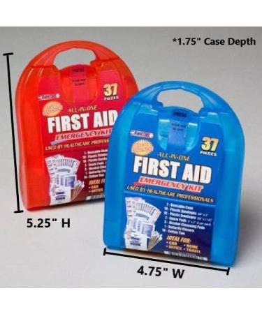 Rapid Care CD-80006 37 Piece All-In-One First Aid Kit Pack of 6 - Essential First Aid Supplies - Buy Online on GoSupps.com