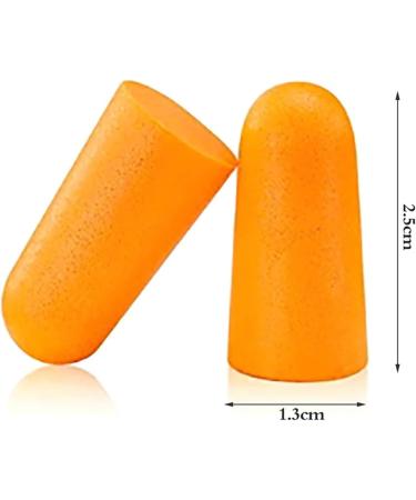 20 Pcs Foam Earplugs for Sleep & Noise Reduction | Soft Sound Insulation | 10 Pairs of Anti-Bruit Ear Plugs for Comfortable Sleeping - Buy Online on GoSupps.com