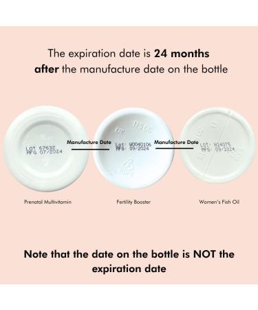 FullWell Fertility Trio | Prenatal Vitamin + DHA & Fertility Booster | Choline Folate Omega 3 Coq10 NAC 26+ Vital Nutrients | Dietitian-formulated Non-GMO 3rd Party Tested 30 Servings - Buy Online on GoSupps.com