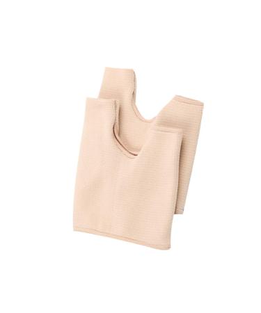 Faruta 1 pair of bale toe protection sleeves big toe extensor 2 holes toe covers for relaxation toes baltecies relief hammer toes help surgery (size: s)