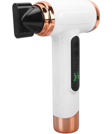 Cordless Portable Rechargeable Lightweight Hot Cold Hair Dryer Blow 200W Dormitory (US Plug) US Plug White - Buy Online on GoSupps.com