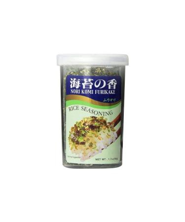 JFC - Nori Komi Furikake (Rice Seasoning) 1.7 Ounce Jar (Pack of 2)