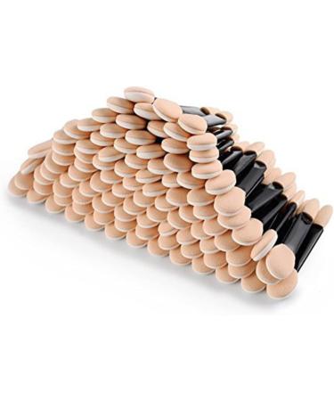 Angoily 150 Pcs Makeup Brush Eye Shadow Applicator Make Eye Shadow Brush Double Head Cosmetic Brush Miss mediumx3pcs Assorted Colorx3pcs - Buy Online on GoSupps.com