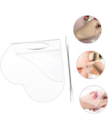  DIYEAH Makeup Mixing Palette Acrylic Foundation Mixing Plate Nail Art Palette Multi-purpose - Buy Online on GoSupps.com