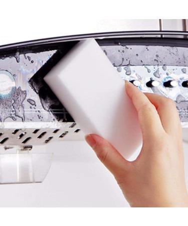 Clean Eraser Cleaning Accessoires Washing Tools Supplier Dish Spong Cleaner Practical Household White 10pcs - Buy Online on GoSupps.com