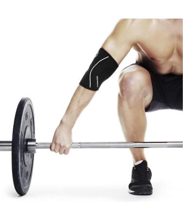 Rehband Rx Elbow Support 5mm - Black - X-Small | Premium Pain Relief & Injury Prevention - International Shipping Available - Buy Online on GoSupps.com