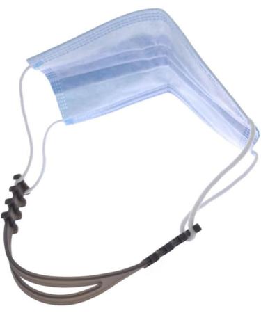 Mobestech 12pcs Black Disposable Face Mask Accessories - Ear Rope Buckle & Strap Buckle - Comfortable Ear Hook - Buy Online on GoSupps.com