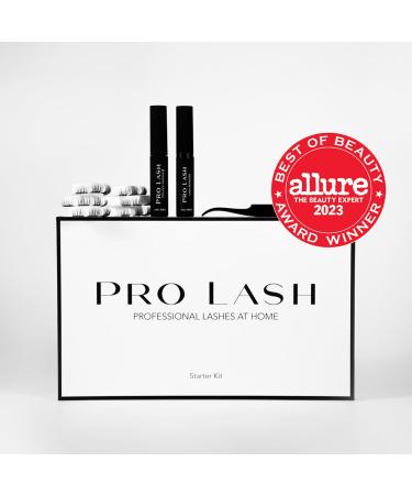 Pro Lash Starter Kit - Soft & Comfortable Mega Volume Lash Extensions with Tweezers Pro Lock Adhesive & Remover - Lasts Up to 10 Days - Buy Online on GoSupps.com