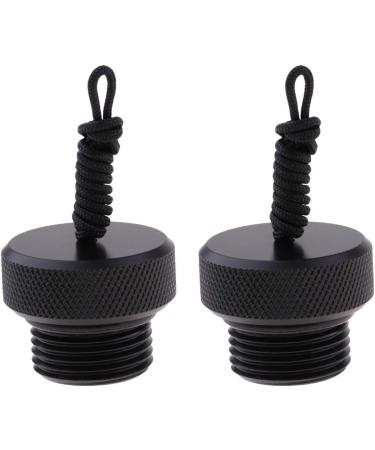 LEIPUPA 2Pcs Threaded Dust Cap Plug for Scuba Tank Valve End Cap (ID 0.6 inch) - Dive Accessory - Buy Online on GoSupps.com