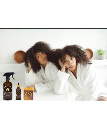 The Chebe Set Trio de soins capillaires Brume quotidienne hydratante beurre capillaire au ch b et huile de croissance du ch b | Favorise la croissance des cheveux - Buy Online on GoSupps.com