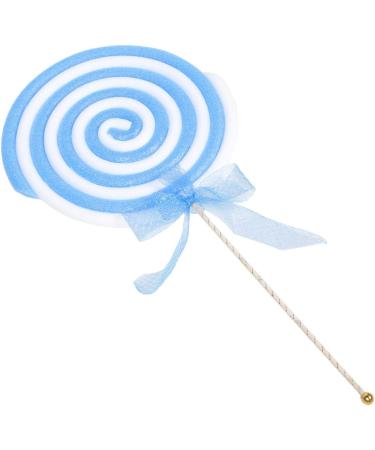 HOMSFOU 4pcs Foam Lollipop Ornament Christmas Decorations Gifts Gourmet Lollipops Kids Crafts Scene Decorative Props Christmas Lollipop Decorations Simulation Lollipop Creative Photo Prop Bluex4pcs 66x31cmx4pcs - Buy Online on GoSupps.com