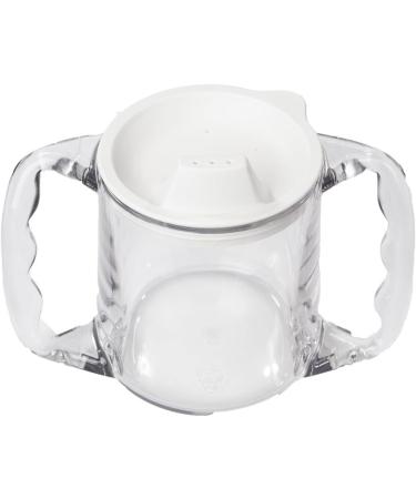 NRS Healthcare Cup for Care Needs | Plastic 2 Handles & Spout Lid | Ideal for Easy Drinking - Buy Online on GoSupps.com