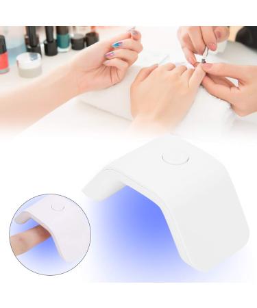 Buy UV LED Nail Dryer Lamp - 2W Mini Manicure & Gel Polish Dryer | Professional Nail Art Tools Accessories (White) - Buy Online on GoSupps.com