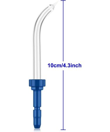 RAXSEG Flosser Replacement Tips - Compatible with Waterpik Flossers and Other Oral Irrigators (6 Pack) - Buy Online on GoSupps.com
