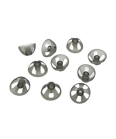 20x Open dome/open umbrella made of silicone for hearing aids (size L) Size L 20 pieces