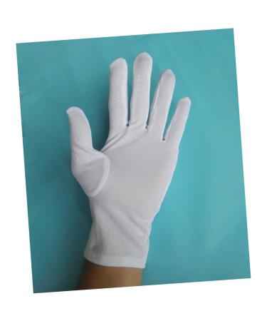 Beatifufu 12 Pairs Protective Marching Grip for Work Stretch Special Formal Tape Dispenser Jewelry Touch Gardening White - Buy Online on GoSupps.com