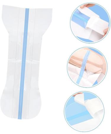 IWOWHERO 4pcs Swimming Stickers Water Proof Stickers Shower Cover Patches Waterproof Pads for Women Pu White - Buy Online on GoSupps.com