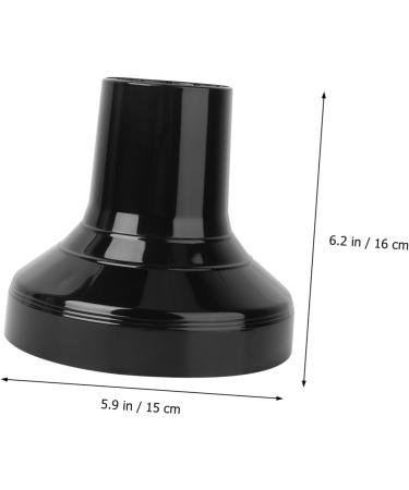 SOESFOUFU 1pc Hair Styling Hood Hair Dryer Tool Practical Hair Blower Cover Protective Cover Black Abs - Buy Online on GoSupps.com