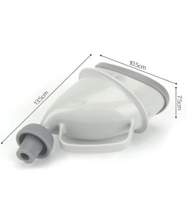 Portable Urinals Outdoor Car Travel Portable Adult Urinal Unisex Potty Pee Funnel Peeing Standing Man Woman Toilet Portable Urinal for Men Women (Color : 01) - Buy Online on GoSupps.com